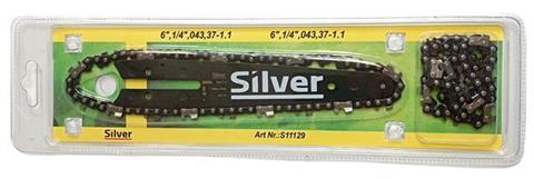 Шина до ланцюгової пили 6" Silver S11129 напрямна шина для пили