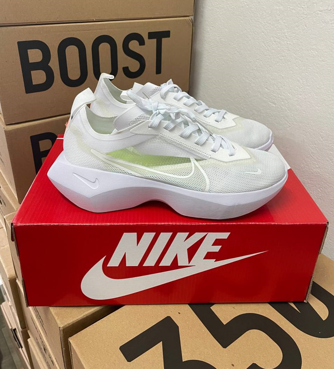Жіночі модні кросівки Nike Vista Lite White у стилі Найк Віста літні білі сітка на високій підошві