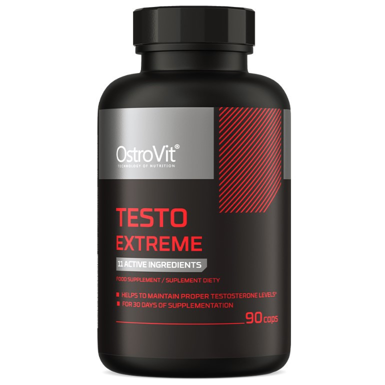 Тестостероновий бустер OstroVit Testo Extreme (90 капсул.), фото 1