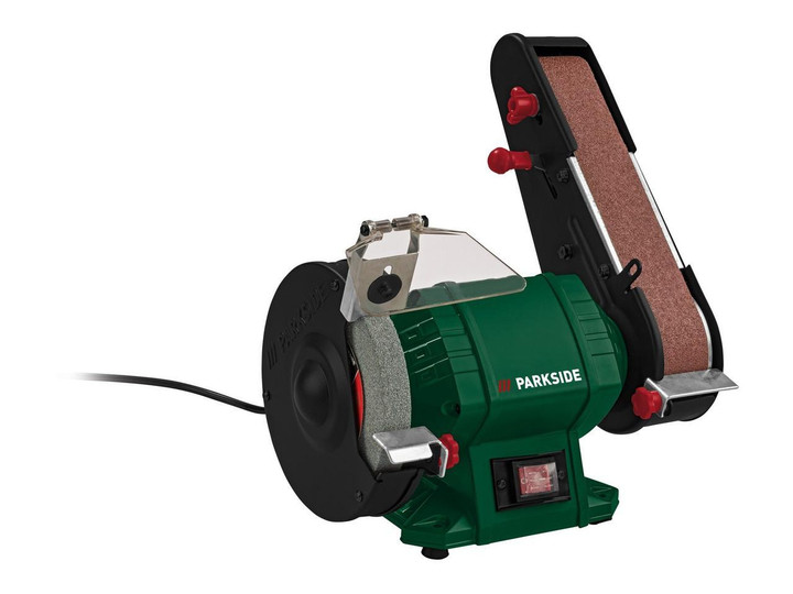 Стрічково-дисковий шліфувальний верстат PARKSIDE PSBS 240 C2 (240 Вт, 2980 об/хв)