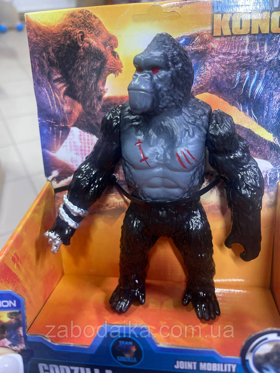 Фігурка герой Кінг Конг, Годзілла проти Конга, іграшка GODZILLA 9918, фото 1