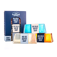 Набір для догляду за тілом із трьох видів мила The Bluebeards Revenge Soap Stack Kit (11001004)