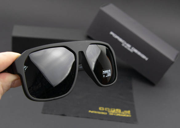 Окуляри чоловічі сонцезахисні Porsche Design поляризаційні (арт. P965) матова оправа, фото 6