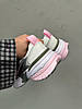 Жіночі кросівки Nike V2K Runtekk gray pink Найк сірі з рожевим весна літо, фото 8