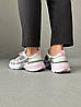 Жіночі кросівки Nike V2K Runtekk gray pink Найк сірі з рожевим весна літо, фото 10