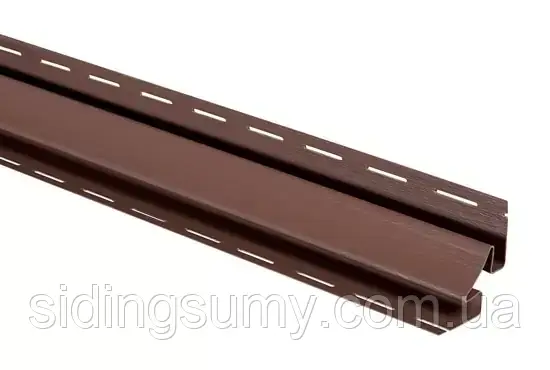 Планка "внутрішній кут" Т-13 червоно-коричнева Канада Плюс Преміум 3050 мм, фото 1