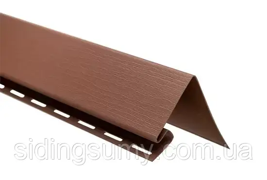 Планка "білявіконна" Т-17 червоно-коричнева Канада Плюс Преміум 3050 мм, фото 1