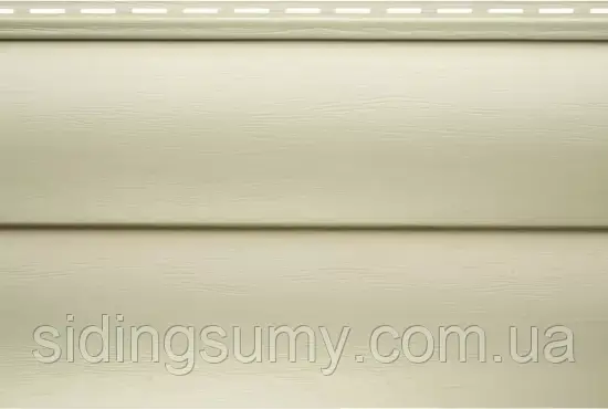 Сайдинг BlockHouse ВН-03 бежевий двопереломний, 3100х320 мм, фото 1