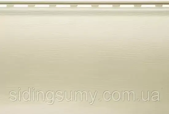 Сайдинг BlockHouse ВН-01 бежевий однопереломний, 3100х200 мм, фото 1