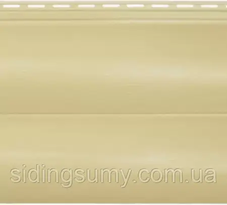 Сайдинг BlockHouse Slim пісочний двопереломний, 3660х230x1,1 мм, фото 1