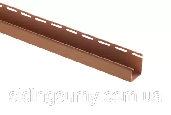 Планка Т-15 "J-trim" "BH" BlockHouse дуб світлий 3660 мм, фото 1