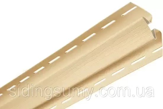 Планка "внутрішній кут" Alta-Siding пісочна 3050 мм, фото 1