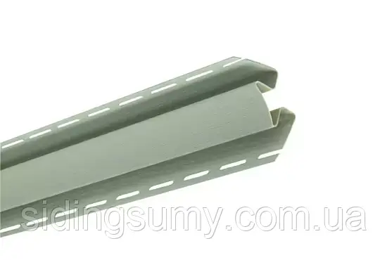 Планка "внутрішній кут" Alta-Siding сіро-зелена 3050 мм, фото 1