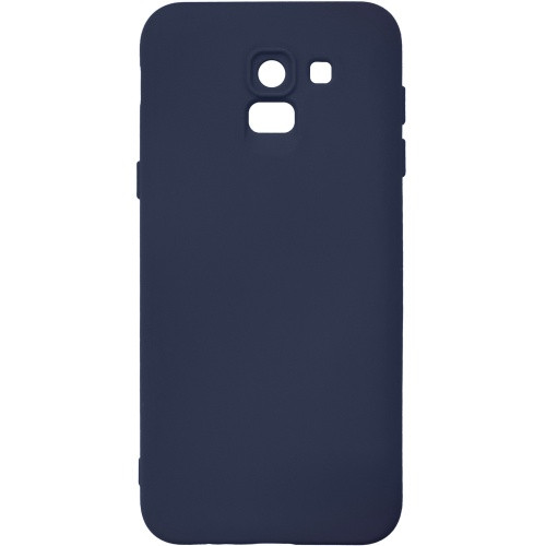 Чохол Soft Silicone Case Full для Samsung J600 Galaxy J6 2018 (Dark Blue)