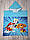 Пляжне пончо дитяче 60x120 Disney Paw Patrol для хлопчика бавовняне Туреччина, фото 3