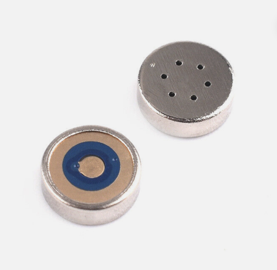 Конденсаторний мікрофон чип, ультра-тонкий MIC XHXDZ-4013 blue, 4*1.3мм, 1.5-3В