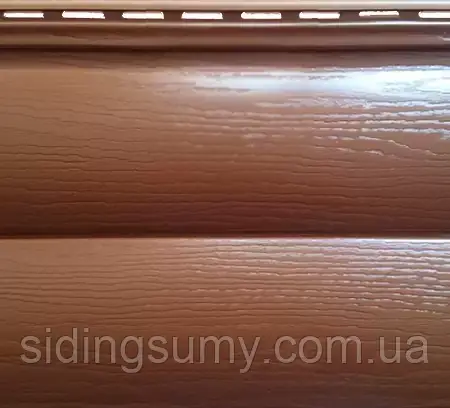 Сайдинг BlockHouse Slim акриловий дуб світлий двопереломний, 3660х230x1,1 мм, фото 1