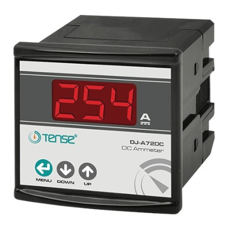 Амперметр DC для вимірювання постійного струму електронний цифровий 72 х 72, фото 1