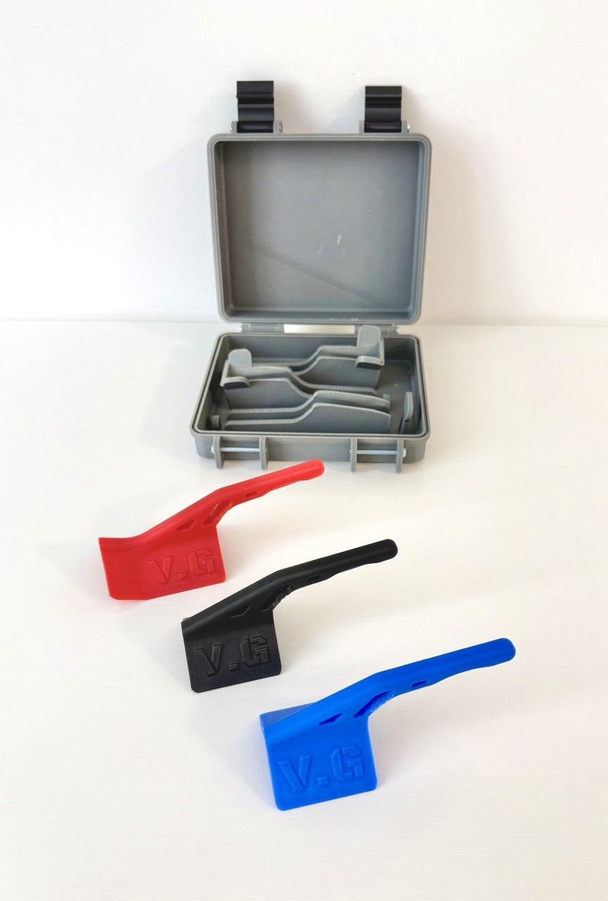 Набір шпателів V.Gran EPOXY в кейсі для формування зовнішнього кута, фото 1