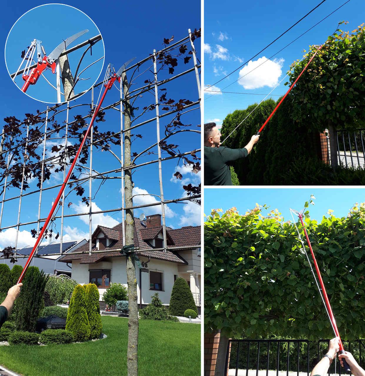 Гілкоріз ручний зі штангою MAR-POL M82980 (275см)