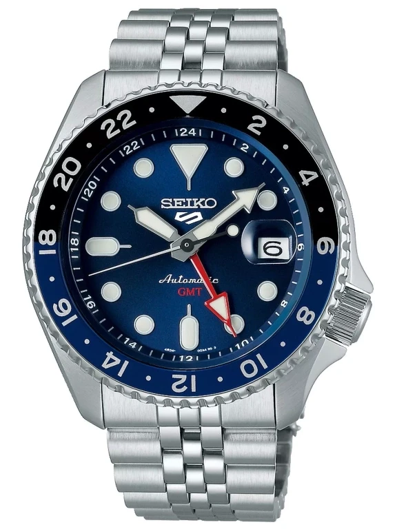 Годинник Seiko 5 Sports Watch SSK003K1 GMT AUTOMAT WR100 + BOX