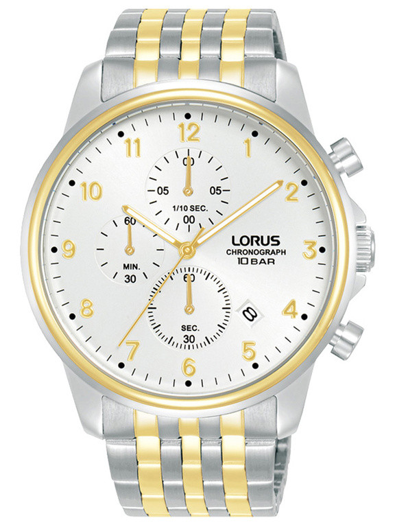 Чоловічий годинник lorus chrono rm338jx9 + box