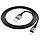 Кабель Hoco X86 Spear silicone USB - Lightning 2.4A/1m (Чорний), фото 5