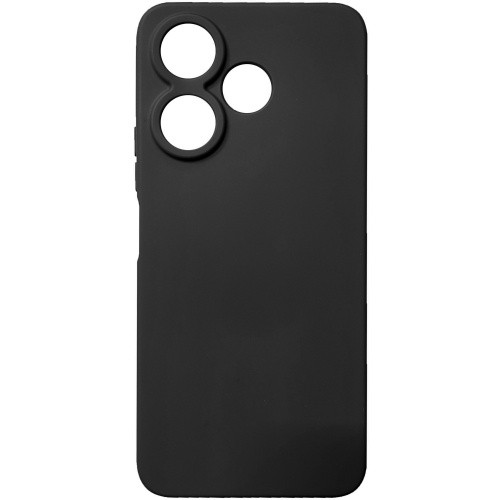 Чохол Soft Silicone Case Full для Xiaomi Redmi 13 4G/Poco M6 4G (Чорний)