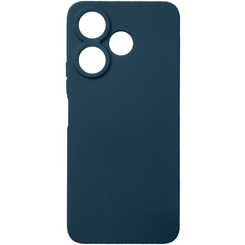 Чохол Soft Silicone Case Full для Xiaomi Redmi 13 4G/Poco M6 4G (Темно-синій)