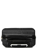 Валіза Франція міні XS чорна 45x35x20см/30л/2.3кг/Worldline 630, фото 9