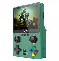 Консоль ігрова портативна X6 9401, зелена