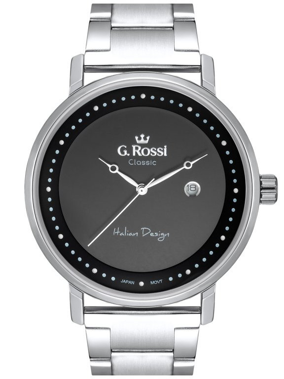 Годинник Дивіться G. Rossi - C6182B -1C1 (ZG256A) S./black + Box