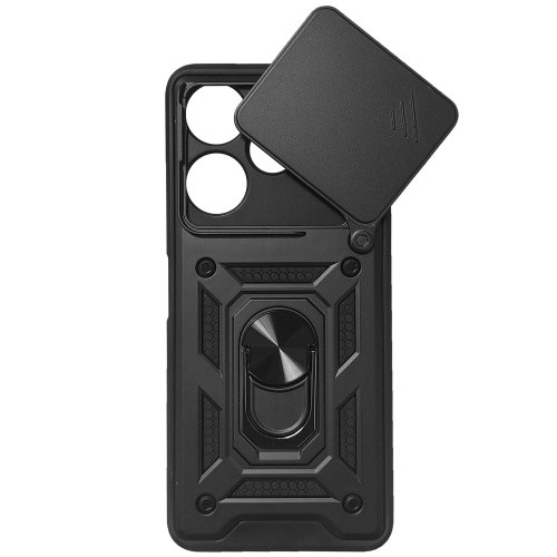 Чохол-накладка Armor Magnet CamShield для Xiaomi Redmi 13 4G/Poco M6 4G - Black