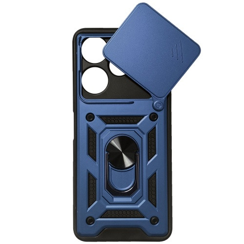 Чохол-накладка Armor Magnet CamShield для Xiaomi Redmi 13 4G/Poco M6 4G - Dark Blue