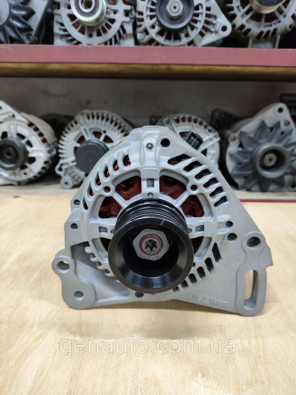 Генератор Фольксваген Кадді, T4, Пассат, Гольф 1.4, 1.9D, 1.9TD 1990 - 2003рр. A11VI21 70А відновлений, фото 1