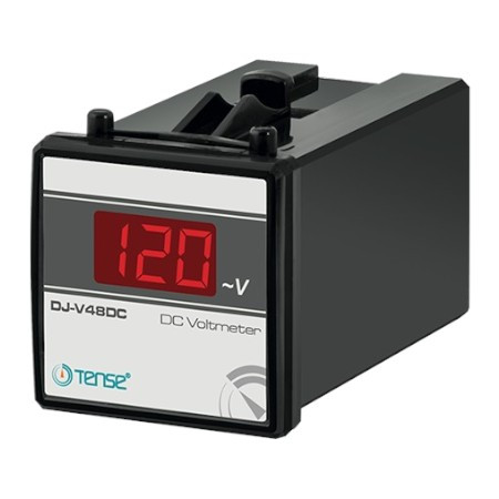 DC Вольтметр для вимірювання постійної напруги V DC 48 х 48
