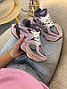 Жіночі кросівки New Balance 9060 Pink Lavender Нью Беланс рожеві замшеві круті красиві модні, фото 3
