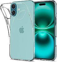 Чохол Spigen для iPhone 16 Plus - Liquid Crystal, Crystal Clear (ACS08064)