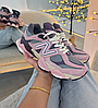Жіночі кросівки New Balance 9060 Pink Lavender Нью Беланс рожеві замшеві круті красиві модні, фото 8