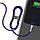 Кабель Baseus Cafule Metal USB - Lightning 2.4A/1m (CALJK-A05) (Purple), фото 6
