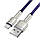 Кабель Baseus Cafule Metal USB - Lightning 2.4A/1m (CALJK-A05) (Purple), фото 7