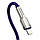Кабель Baseus Cafule Metal Type-C - Lightning PD20W/2m (CATLJK-B05) (Purple), фото 4
