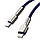 Кабель Baseus Cafule Metal Type-C - Lightning PD20W/2m (CATLJK-B05) (Purple), фото 5
