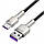 Кабель Baseus Cafule Metal USB - Type-C 66W/2m (CAKF000201) (Black), фото 3