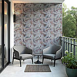 Декоративна ПВХ панель мозаїка 960х480х4мм Бежевий мармур SW-00001433, фото 7