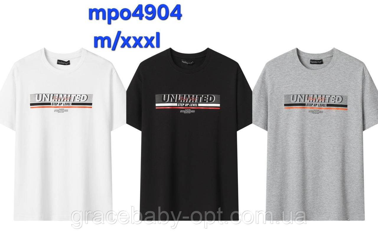 Футболкa чоловіча оптом, Glo-story, M-3XL рр,  № MPO-4904, фото 1