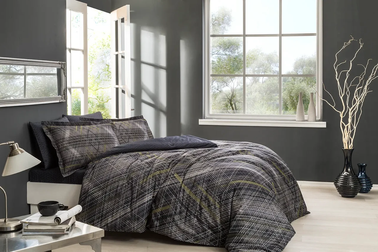 Сімейний комплект TAC Blake Blue Сатин-Digital, фото 1