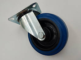 Колесо поворотне еластична гума/поліамід, 125 мм (200 кг)