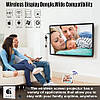 Бездротовий потоковий HDMI-адаптер QIDUHUQI. Телефон, планшет, ПК для HDTV, проектор, фото 8