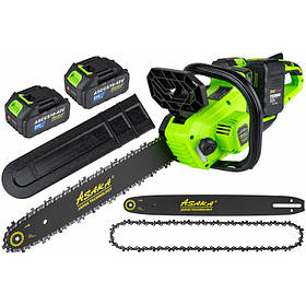 Акумуляторна пилка Asaka ASCCS16 (2 АКБ x 21V 4.0Ah Li-ion + ЗП)